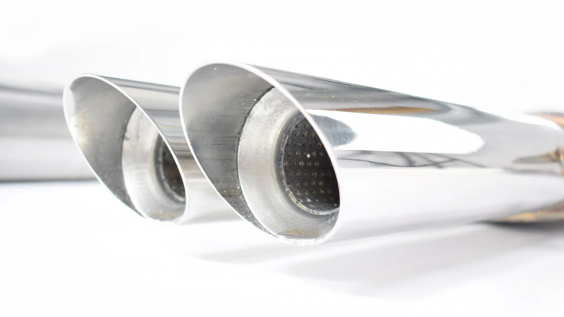 Photo of Quicksilver Stainless Steel Exhaust for the Ferrari 365 - Image 2